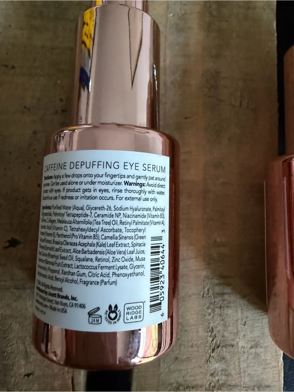 3~ Pearlessence Caffeine Depuffing Eye Serum -with green tea